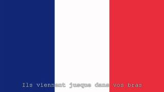 National Anthem of France Instrumental with lyrics [upl. by Winfrid]