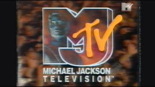 19950924 MTV turns MJTV  Michael Jackson week 3 trailers HIStory25 [upl. by Nathanil]