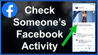 How To Check Someones Facebook Activity [upl. by Aiyn631]