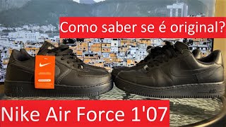 Tênis Nike Air Force 107 Masculino  Como saber se é original [upl. by Vassell]