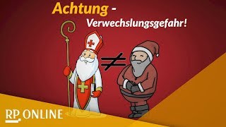 Nicht verwechseln Nikolaus vs Weihnachtsmann [upl. by Oettam]