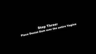 How to use a Dental Dam [upl. by Aicatsana]