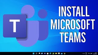 How To Install Microsoft Teams on Windows 11 [upl. by Aniala846]