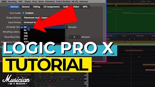 Logic Pro X Tutorial Everything You Need to Know [upl. by Kathi]