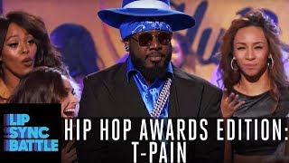 TPain Gets The Crowd To Stand Up  Ludacris Style  Lip Sync Battle Hip Hop Awards Edition [upl. by Zilber]