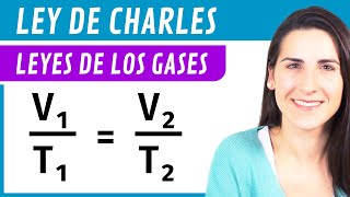 LEY de CHARLES 🎈 Leyes de los GASES [upl. by Aduh970]