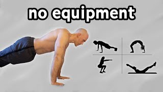 My Calisthenics Beginner Routine With NO EQUIPMENT [upl. by Atnauqal179]