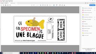 Comment imprimer vos timbres chez vous [upl. by Ietta250]