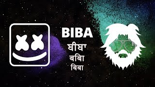 Marshmello x Pritam  BIBA feat Shirley Setia Official Lyric Video [upl. by Hesketh]