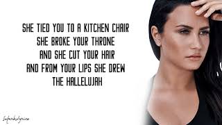 Demi Lovato  Hallelujah Lyrics [upl. by Adneral408]