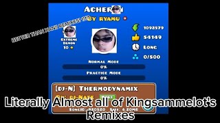 Literally Almost all of Kingsammelots remixes [upl. by Edris712]