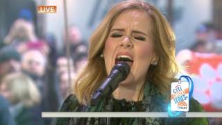 Adele Million Years Ago Live on The TODAY Show 2015 [upl. by Einot]