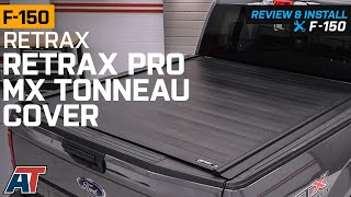 20152019 F150 Retrax RetraxPRO MX Tonneau Cover Review amp Install [upl. by Atalanti753]