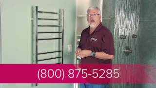 How to install a Towel Warmer with Control [upl. by Henrion]