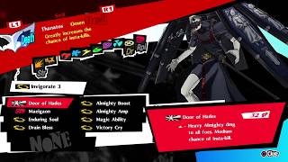 Thanatos Almighty Omen Build Persona 5 Royal DLC [upl. by Retlaw665]