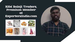 Exporters India Review by KSM Balaji Traders  Successful Business man of PET Bottle Flakes [upl. by Aihsekat791]