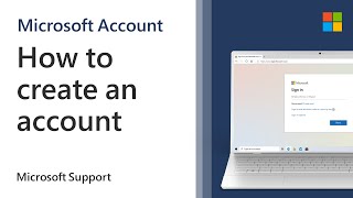 How to create a new Microsoft account  Microsoft [upl. by Alyaj]