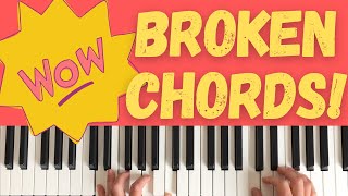 Six Piano Broken Chord And Arpeggio Techniques You Need To Know [upl. by Ariahaj]