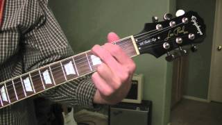 Elvis Presley  Maries the Name His Latest Flame  Guitar Lesson [upl. by Krissy]