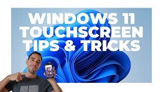 Windows 11 Touchscreen Gestures Tips amp Tricks [upl. by Lennahc]