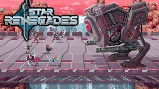 Star Renegades  Gorgeous Turn Based Roguelite Sci Fi RPG [upl. by Atnohs]