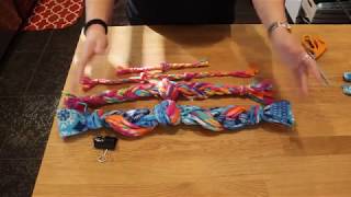 DIY Fleece Dog Toys Super Inexpensive [upl. by Jago]