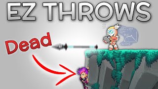 Everything About Throwing In 1 Minute Brawlhalla tutorial [upl. by Etnuhs314]