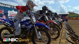 Pro Motocross Round No 7 WW Ranch Moto 2s  EXTENDED HIGHLIGHTS  92620  Motorsports on NBC [upl. by Aaberg418]