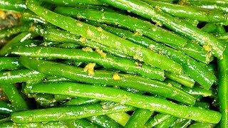 Garlic Green Beans Recipe [upl. by Cordell]