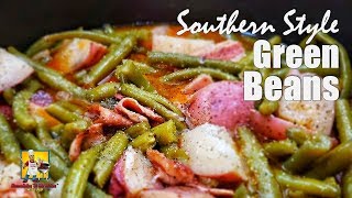 Best Southern Green Beans  Green Beans Recipe [upl. by Doraj]