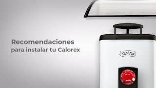 ¿Qué debo saber para instalar un calentador Calorex [upl. by Nosoj]