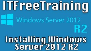 Installing Windows Server 2012 R2 [upl. by Haleelahk]