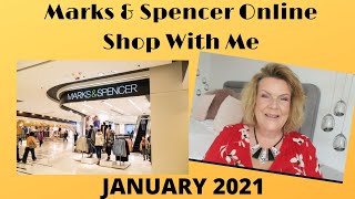 Marks amp Spencer Online Shop With Me  January 2021 [upl. by Airual]