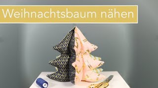 Weihnachtsbaum nähen mit kostenlosem Schnittmuster [upl. by Stannwood]