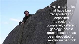 Erratics glacial transport and deposition [upl. by Semajwerdna410]