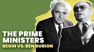 Prime Ministers The Clash of BenGurion and Begin  History of Israel Explained  Unpacked [upl. by Pansir374]