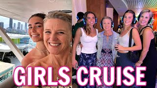 Mother Daughter Spring Break Cruise 2024  Boarding and First Night Fun [upl. by Donelle]