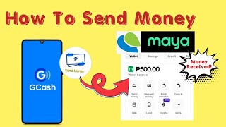 GCASH TO MAYA WALLET HOW TO SEND MONEY FROM GCASH VIA BANK TRANSFER  MAYA APP BabyDrewTV [upl. by Leese]