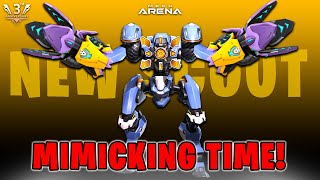 New Mech Mimicker amp New Weapon Howler  Gameplay amp Review  Mech Arena  Test Server [upl. by Ahsinod258]