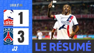 Lille  PSG  13  Le Résumé  Ligue 1 202425 [upl. by Adlee]