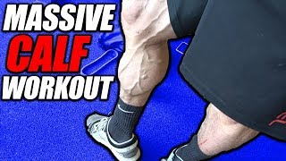 Trigger Massive Growth In Your Calves  EPIC Calf Workout [upl. by Gonroff]