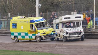 Christmas Van Banger Racing Highlights [upl. by Nnaul529]