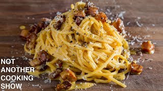 PERFECT SPAGHETTI CARBONARAthe easy way [upl. by Adneral]