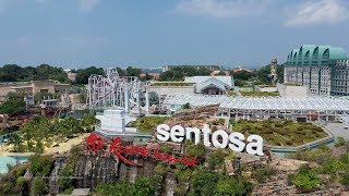 RESORT WORLD SENTOSA  Singapore 4K Cinematic [upl. by Vogele659]