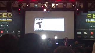 Baiken Guilty Gear Strive reveal Crowd Reaction [upl. by Geraud]