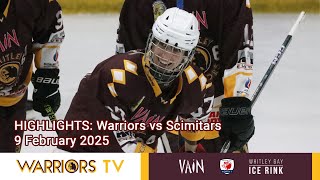 HIGHLIGHTS Warriors vs Scimitars 9 February 2025 [upl. by Bolger704]