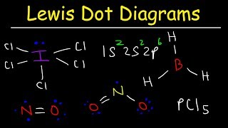 Exceptions To The Octet Rule  Lewis Dot Diagrams [upl. by Otsenre268]