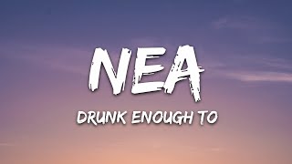 Nea  Drunk Enough To Lyrics [upl. by Fisa235]