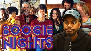 FILMMAKER MOVIE REACTION Boogie Nights 1997 FIRST TIME REACTION [upl. by Ahsiem]