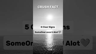 5 clear signs someone love U alot🩷🩶♥️ [upl. by Enutrof]